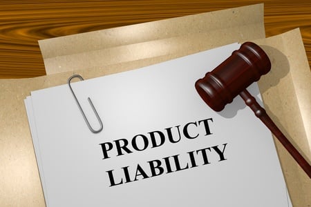 Product Liability Document with Gavel | Law Offices of P. Kent Eichelzer III